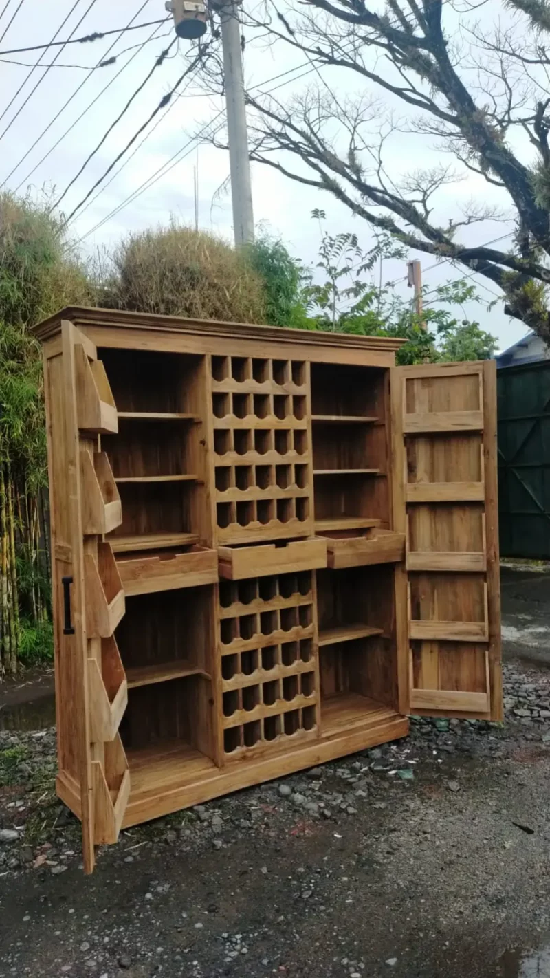 Wijnkast_Frederique_naturel Wijnkast Frederique naturel