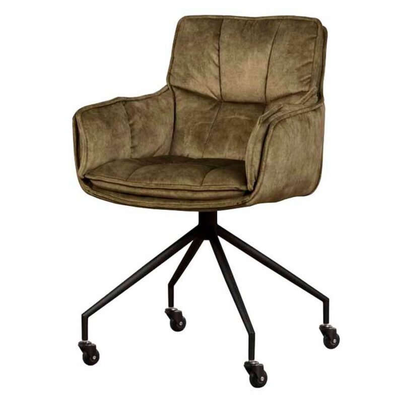 Saronno Armstoel – fabric Green YC193916