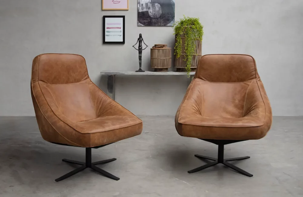 Draaifauteuil Derek van Meubelindustrie het Anker
