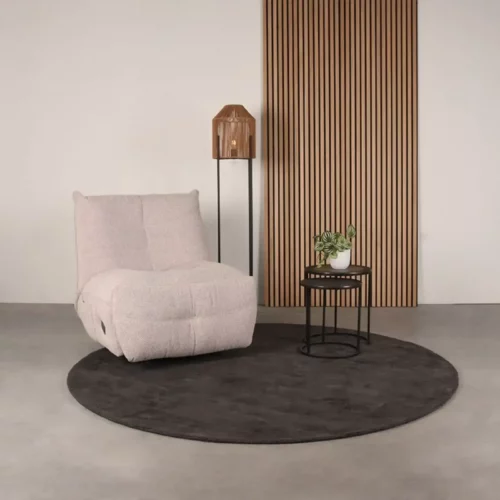 Relaxfauteuil Take it Easy van Label 51 in Boucle stof