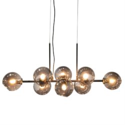 Pendant lamp Stellar – black