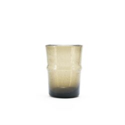 Drinking glass Bubble small – brown