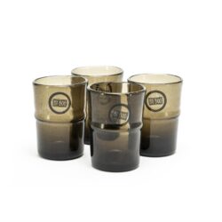 Drinking glass Bubble small – brown