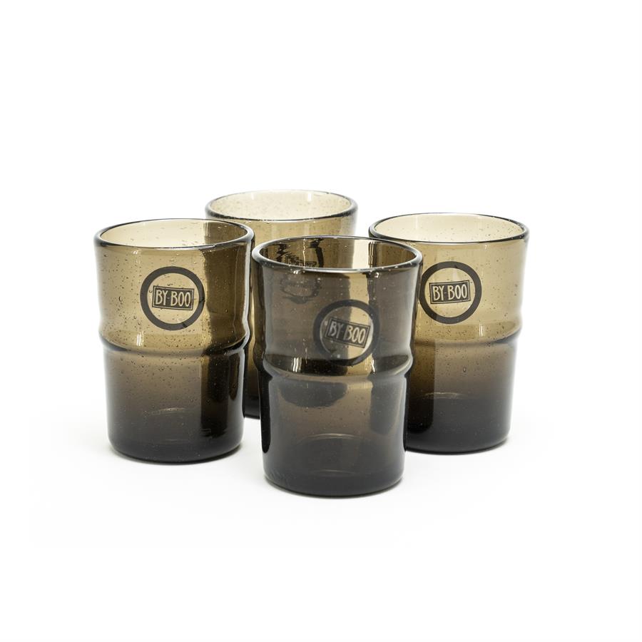 Drinking glass Bubble small – brown