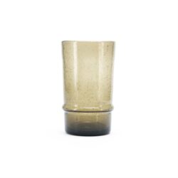 Drinking glass Bubble large – brown