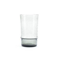 Drinking glass Bubble large – grey