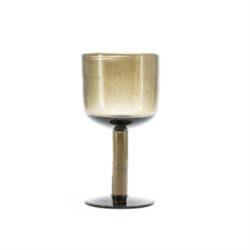 Wine glass Bubble – brown