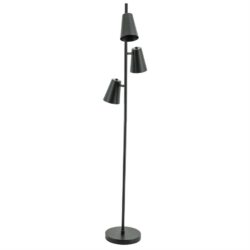Floor lamp Cole – black