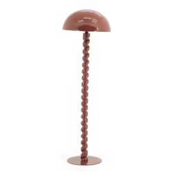 Floor lamp Luox – coral red
