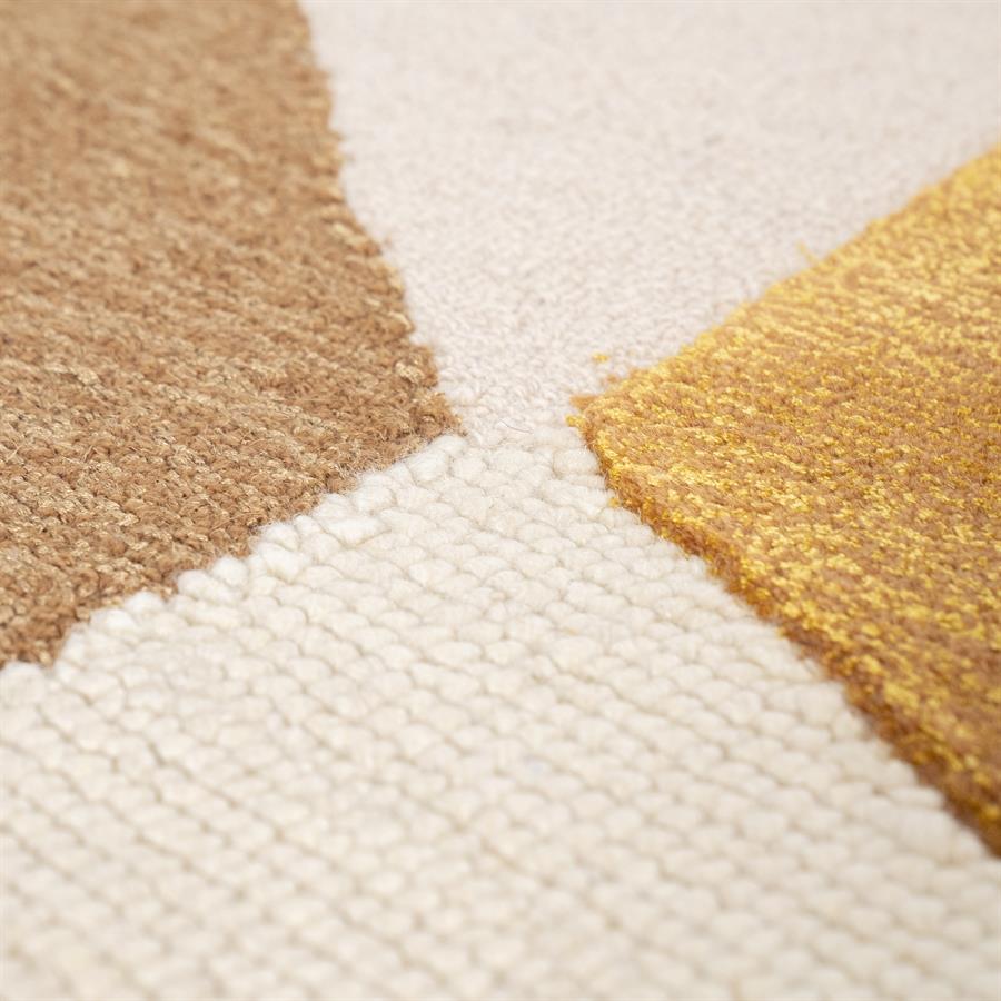 Kazi 190×290 cm – mustard