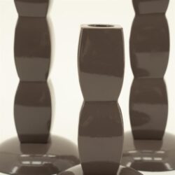 Candle holder Prinz – dark taupe