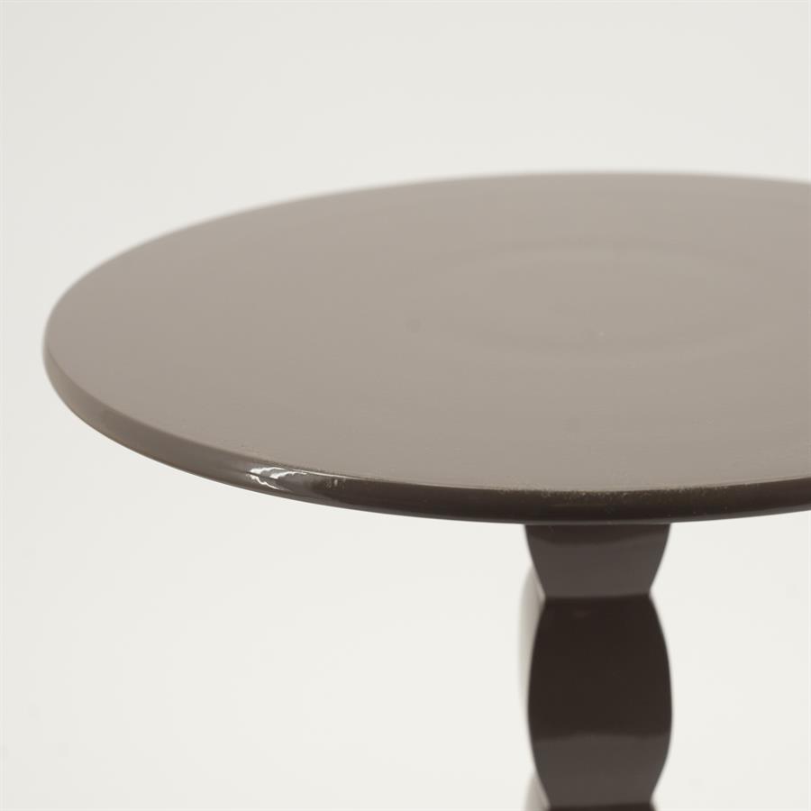 Side table Prinz – dark taupe