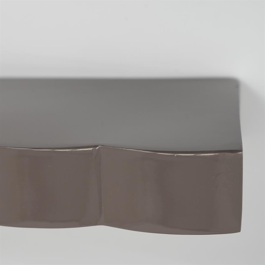 Wall shelf Prinz – dark taupe
