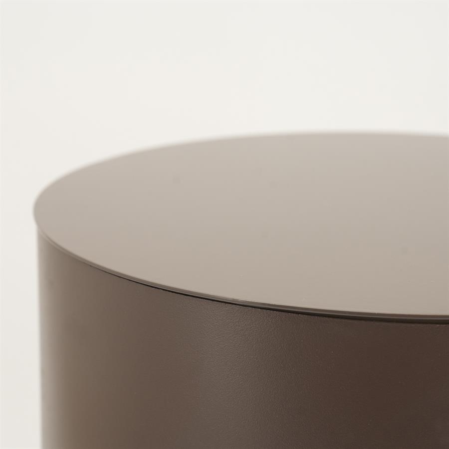 Side table Mesita – dark taupe