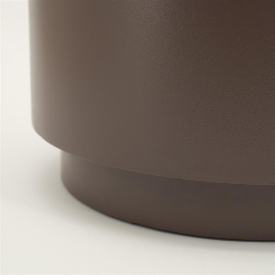 Side table Mesita – dark taupe