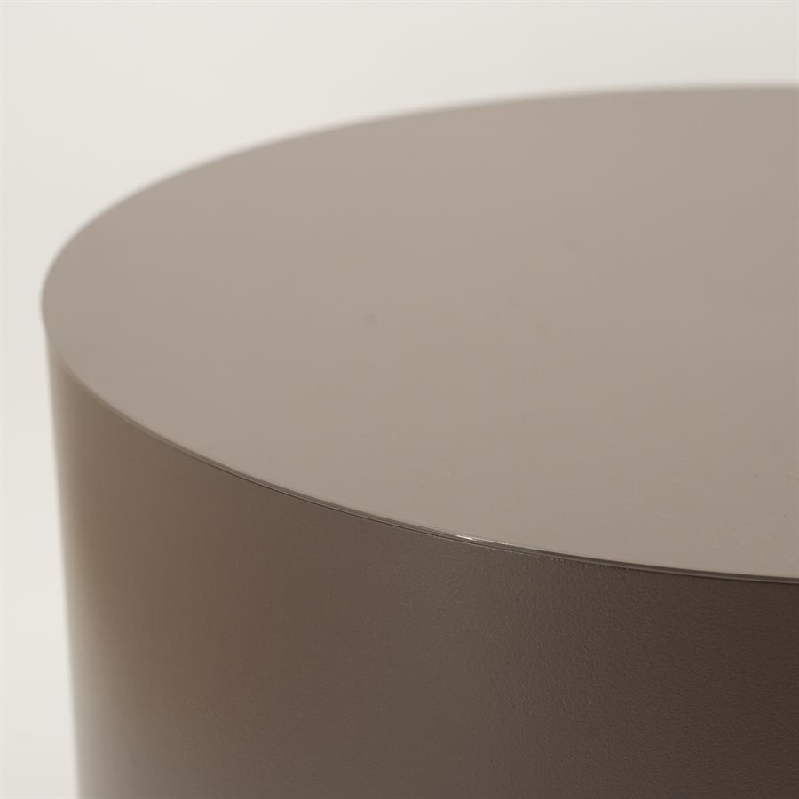 Coffee table Mesita – dark taupe
