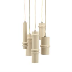 Pendant lamp Cylin cluster 5
