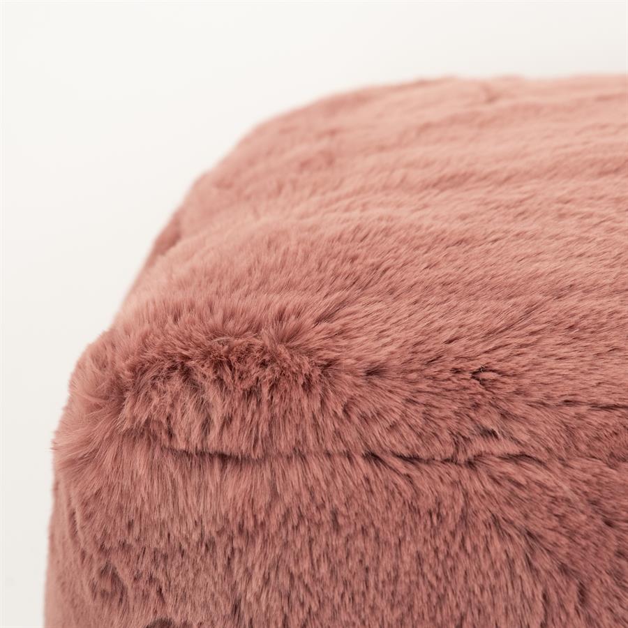 Pouf Mosa – burgundy