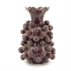 Vase Viro – burgundy