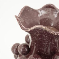 Vase Viro – burgundy