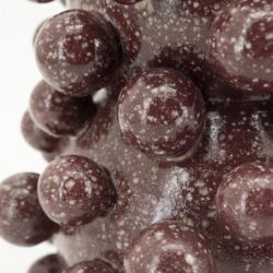 Vase Viro – burgundy