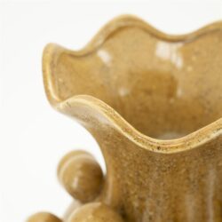 Vase Viro – mustard