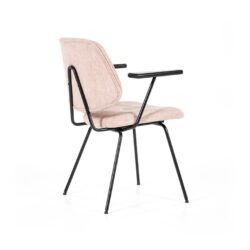 Stoel Lynn met arml – roze fletcher