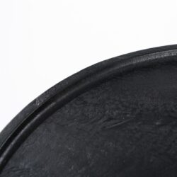 Bijzettafel Ron 46×49 – zwart