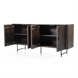 Dressoir Remi 4-drs. – bruin