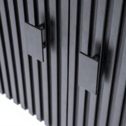 Dressoir Remi 4-drs. – zwart