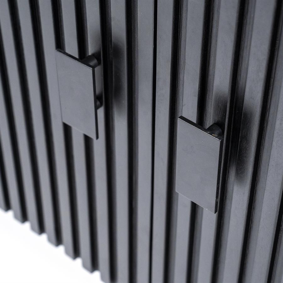 Dressoir Remi 4-drs. – zwart