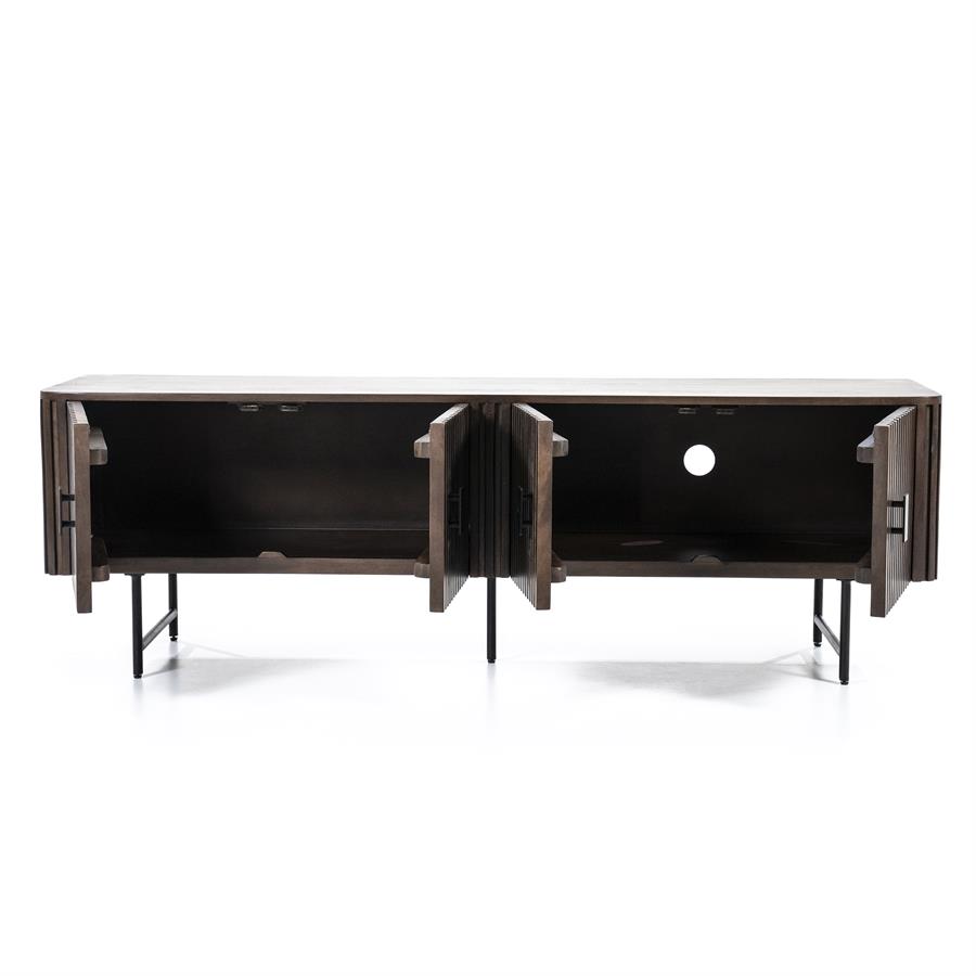 TV meubel Remi 4-drs. – bruin