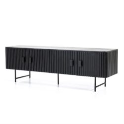 TV meubel Remi 4-drs. – zwart