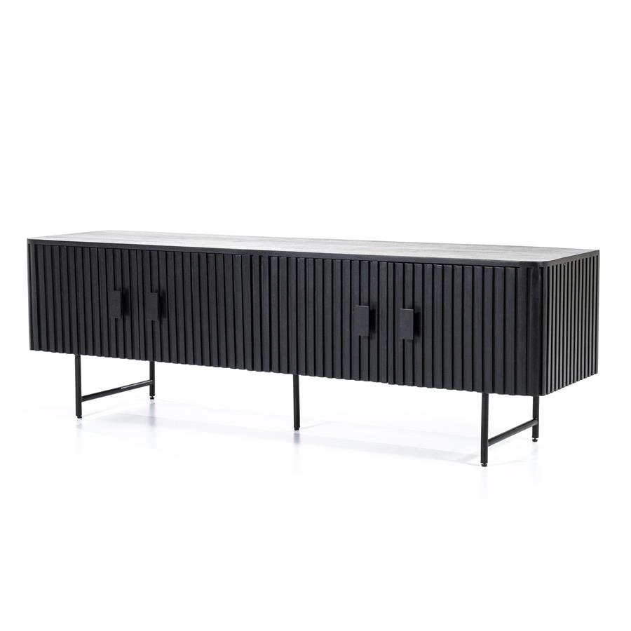 TV meubel Remi 4-drs. – zwart