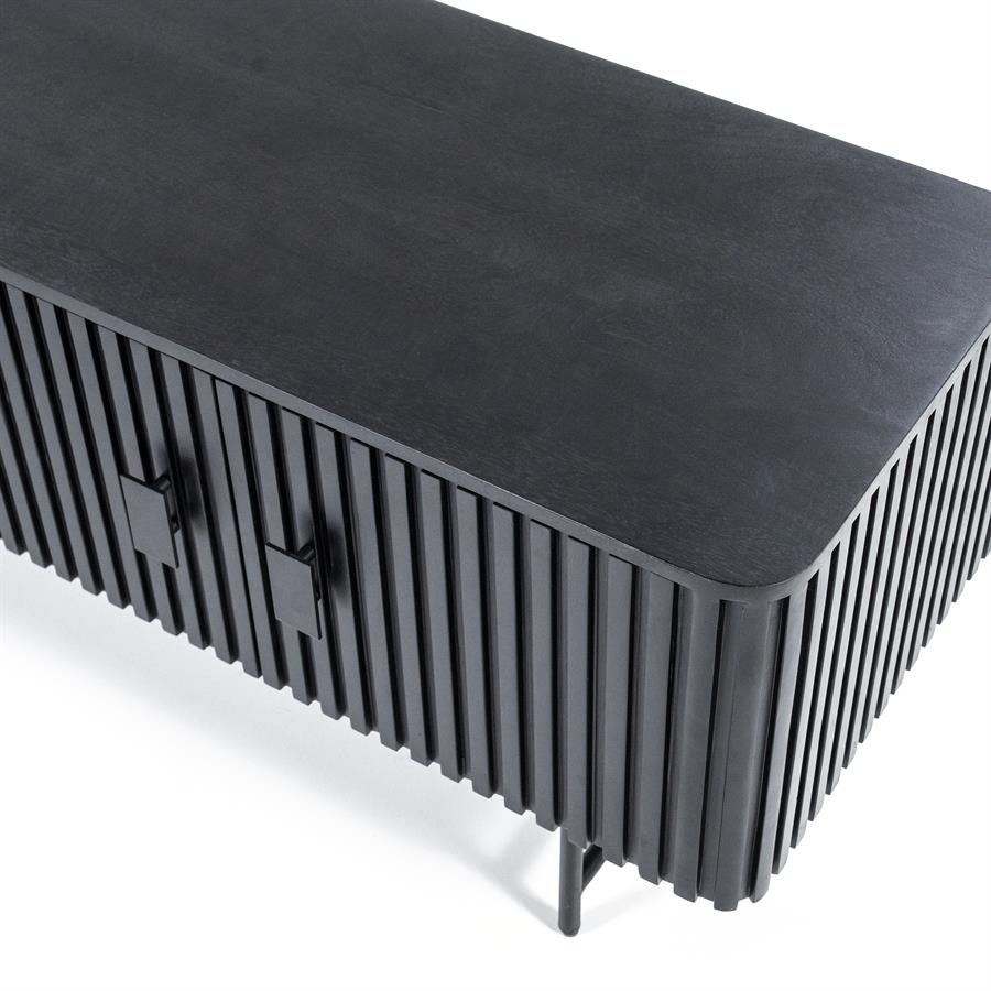 TV meubel Remi 4-drs. – zwart