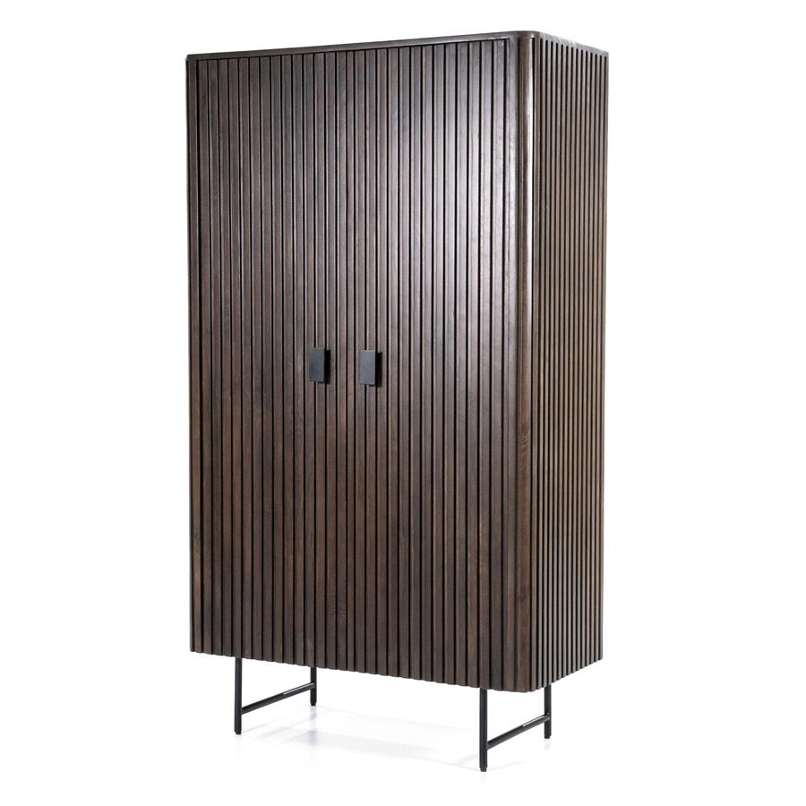 Kabinet Remi 2-drs. – bruin