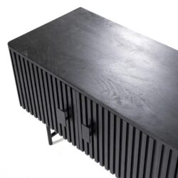 TV meubel Remi 6-drs. – zwart