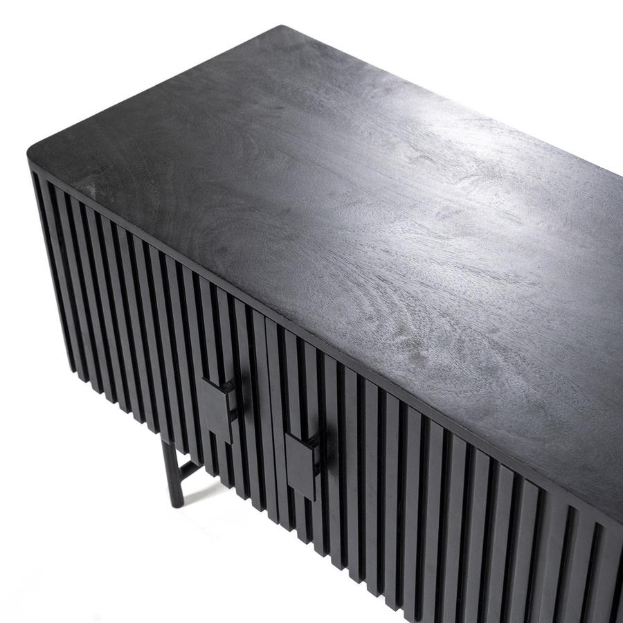 TV meubel Remi 6-drs. – zwart