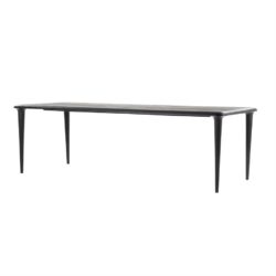 Eettafel Jiska 300×100 – zwart