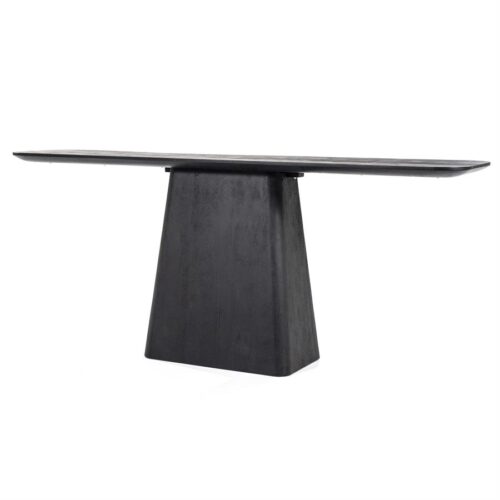 Beistelltisch Aron 180×40 - schwarz