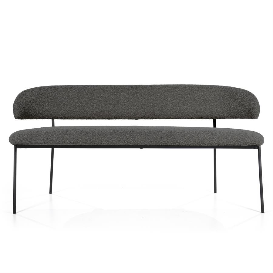 Eetkamerbank Luka – antraciet Copenhagen