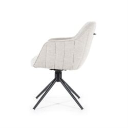 Stoel Jeff – taupe Bogda