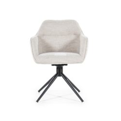 Stoel Jeff – taupe Bogda