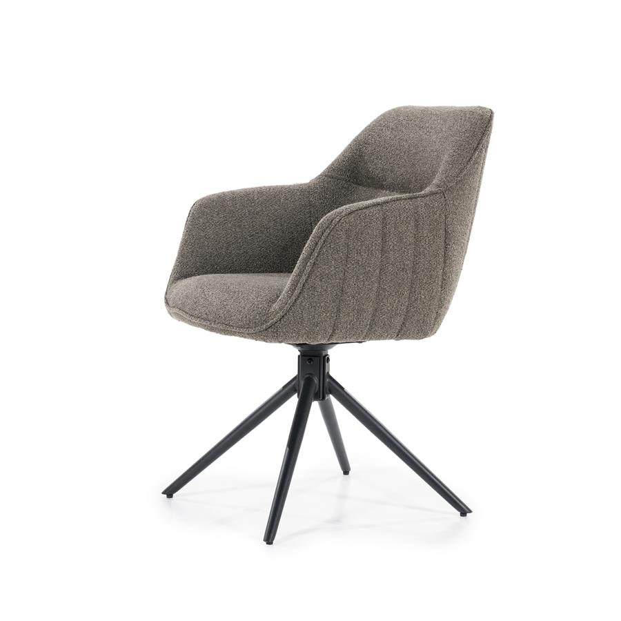 Stoel Jeff – bruin Bogda