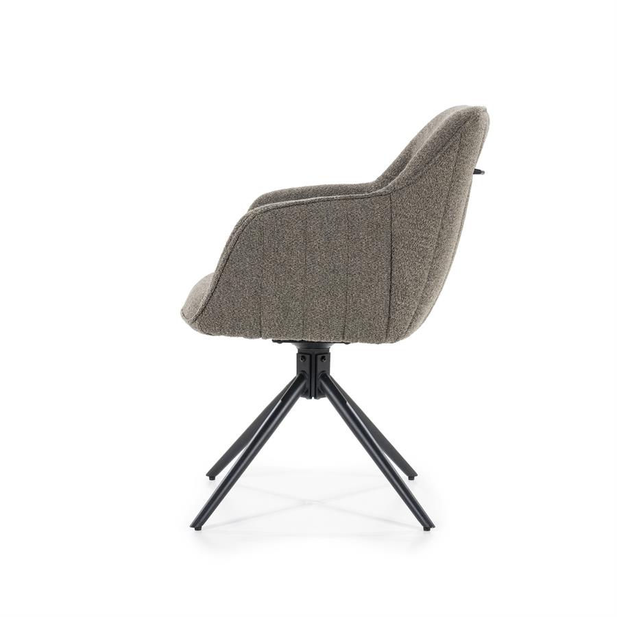 Stoel Jeff – bruin Bogda