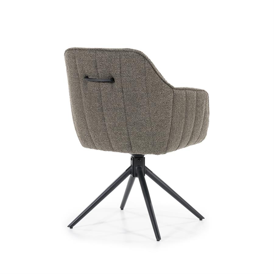 Stoel Jeff – bruin Bogda
