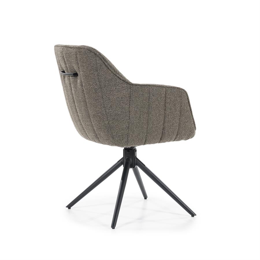 Stoel Jeff – bruin Bogda