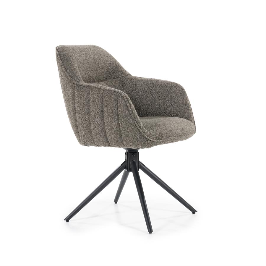 Stoel Jeff – bruin Bogda