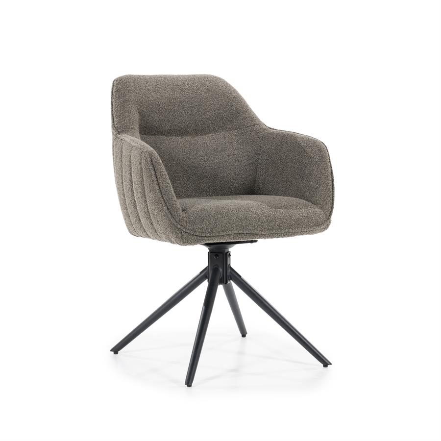 Stoel Jeff – bruin Bogda