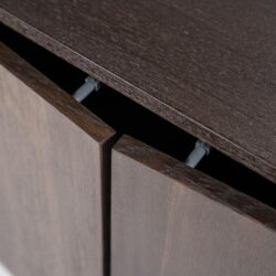 Wandkast James 4drs. – bruin